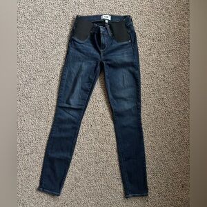 Maternity- PAIGE Dark Blue Skinny Jeans- Size 25- worn twice